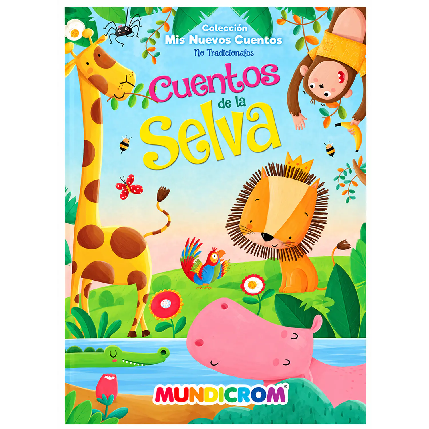 Mundicrom – Cuentos de la Selva no Tradicionales – Tapa y Hojas de Cartón – 1