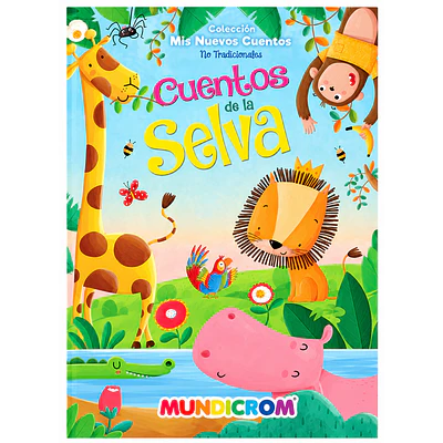 Mundicrom – Cuentos de la Selva no Tradicionales – Tapa y Hojas de Cartón