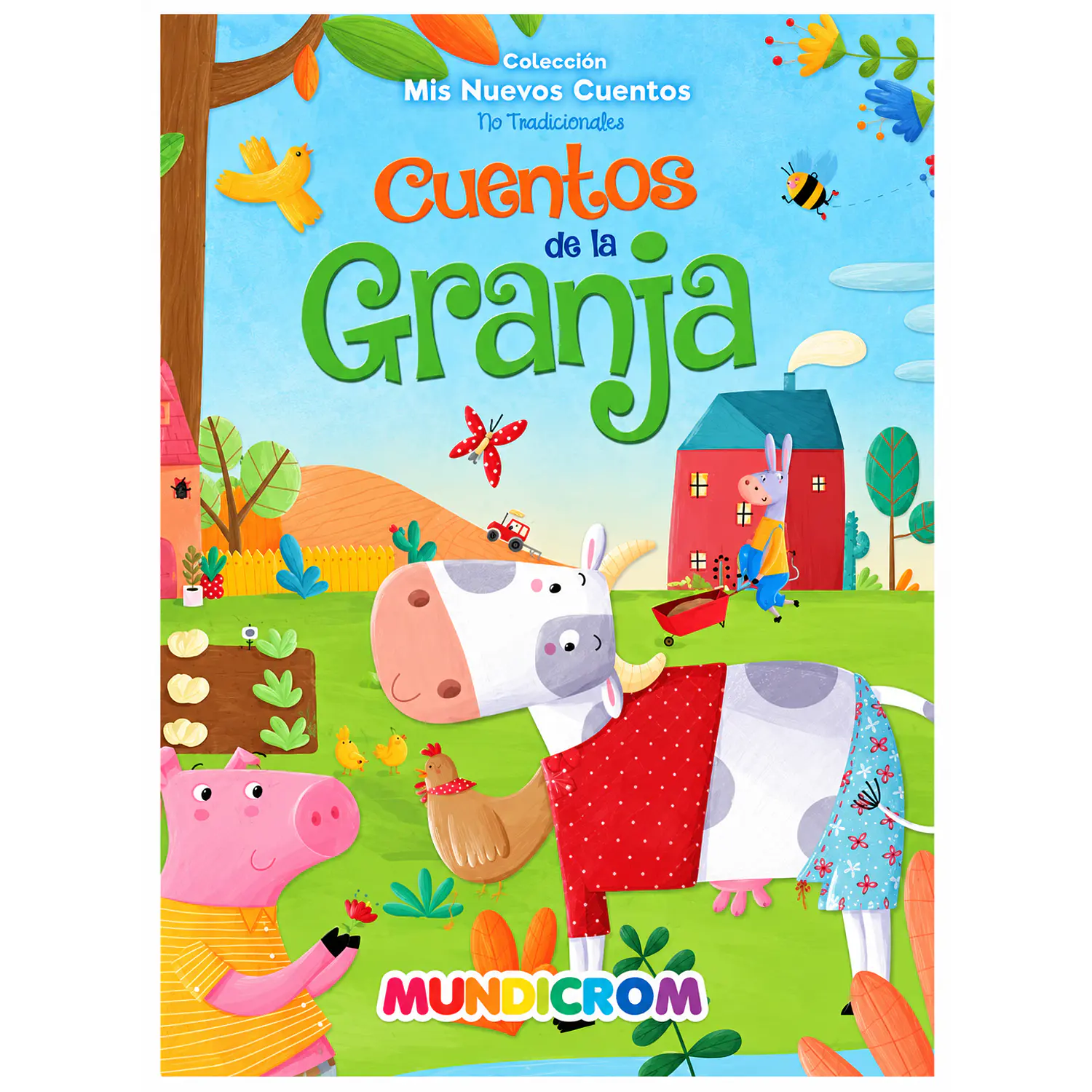 Mundicrom – Cuentos de la Granja no Tradicionales – Tapa y Hojas de Cartón – 1