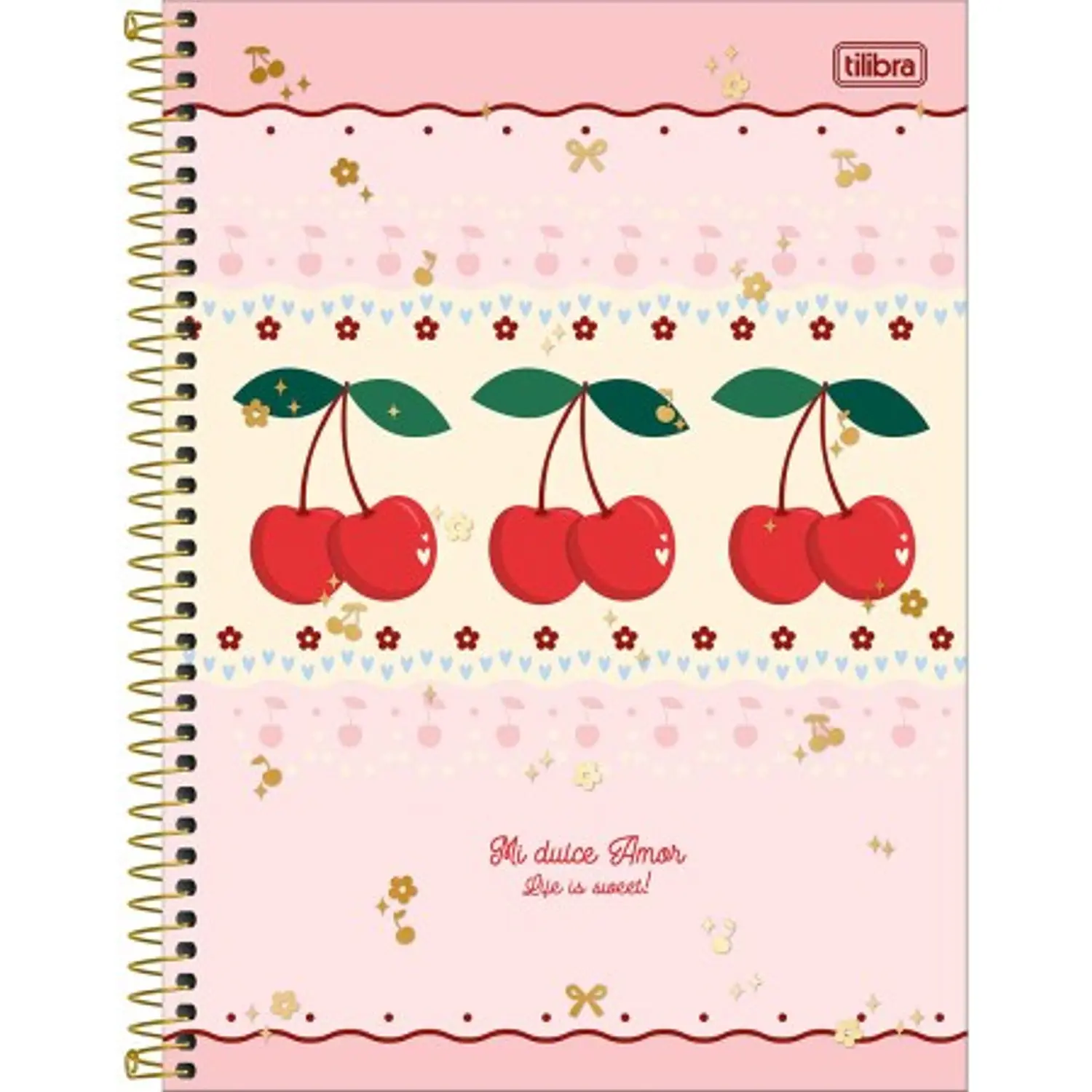 Tilibra – Cuaderno Triple Amarena 160 Hjs – 2