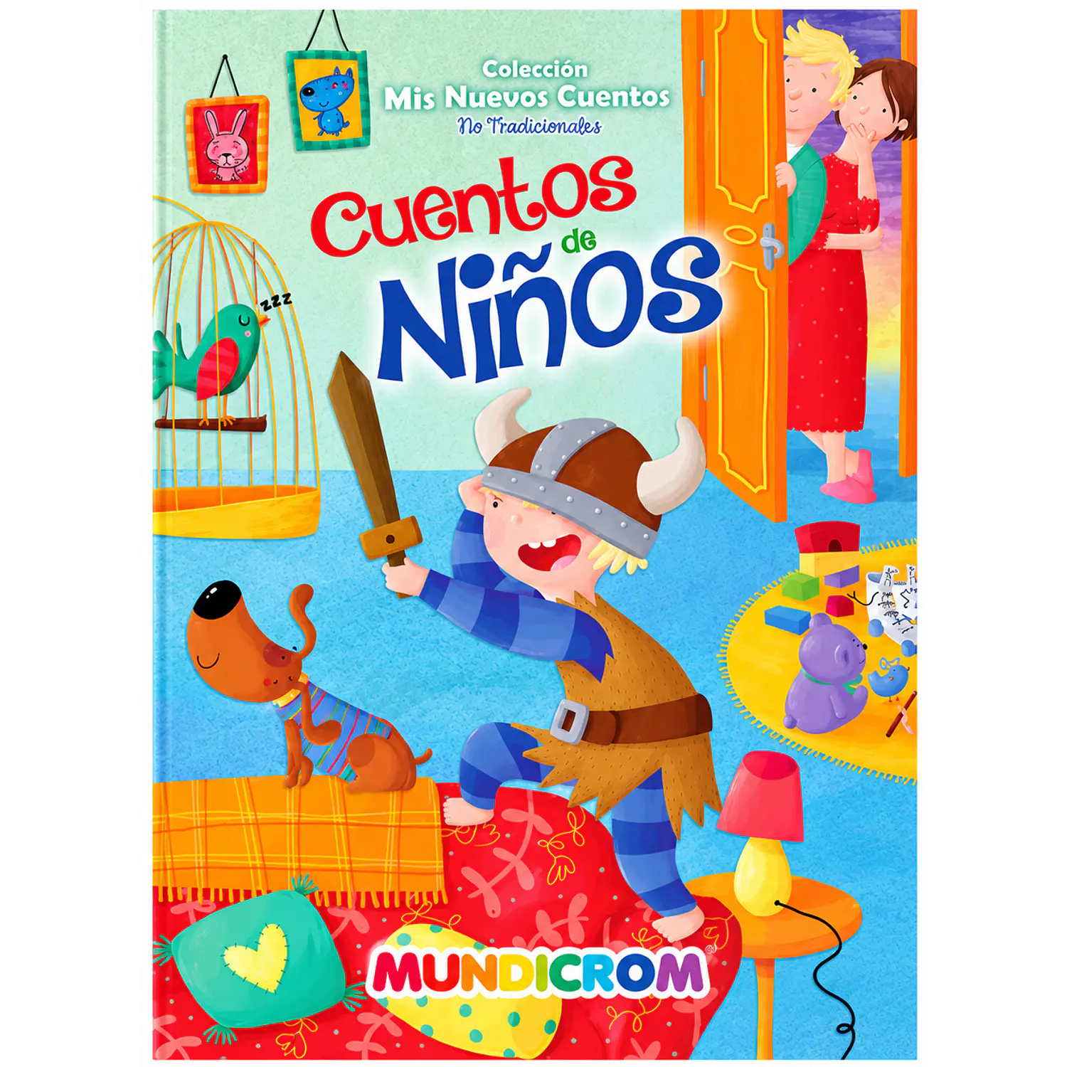Mundicrom – Cuentos de Niños no Tradicionales – Tapa y Hojas de Cartón – 1