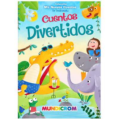 Mundicrom – Cuentos Divertidos no Tradicionales – Tapa y Hojas de Cartón