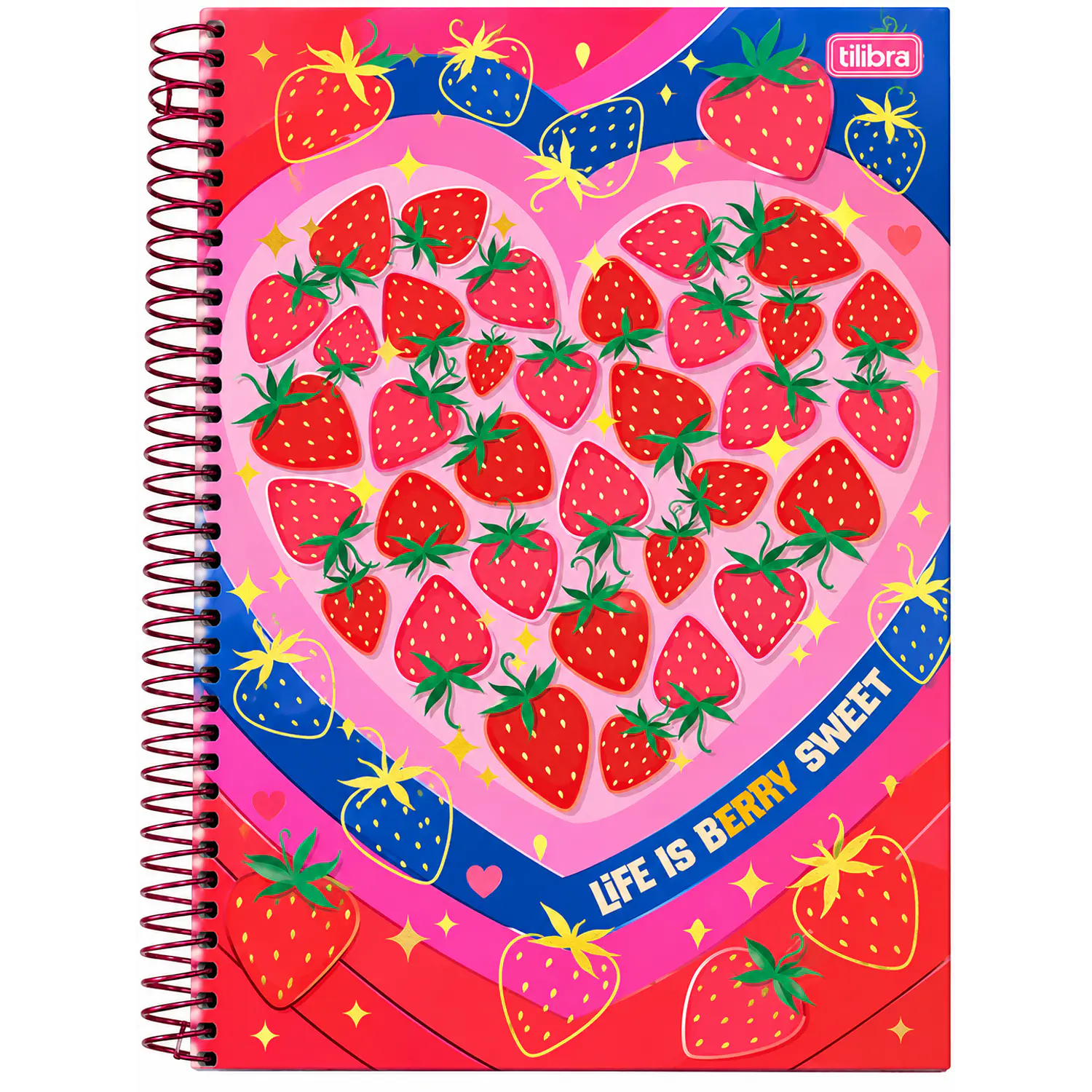 Tilibra – Cuaderno Extreme Be Berry – 200 Hjs – 2