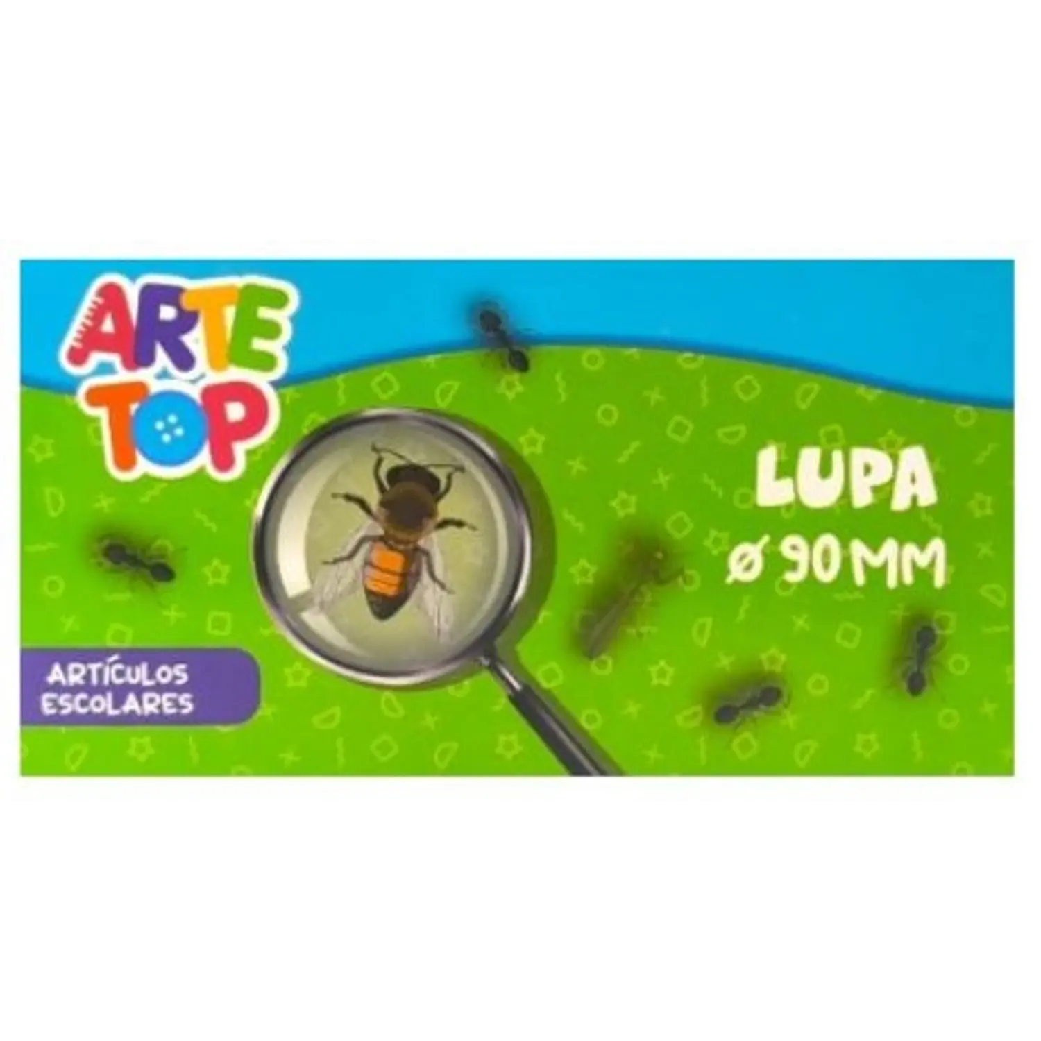 Arte Top – Lupa con Mango Ergonómico – 90 mm – 1