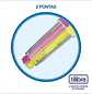 Tilibra – Destacador Bicolor Doble Punta – 2 Colores - Miniatura 2