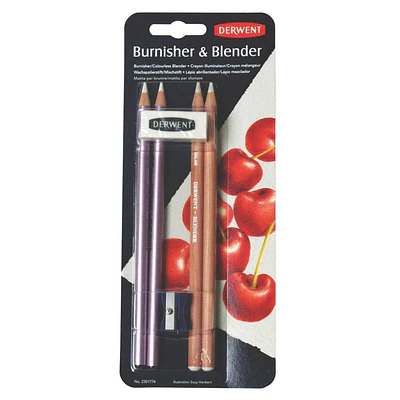 Derwent - Set de lapices -  Abrillantador y Mezclador.