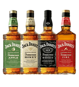Pack x 4 mix Jack Daniels sabores