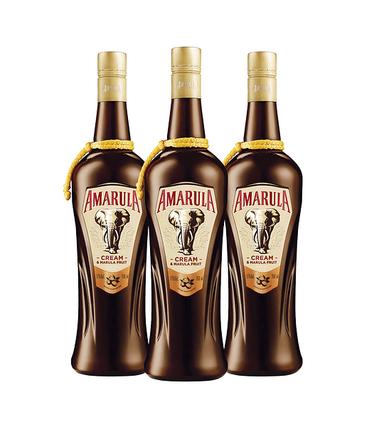 LICOR CREMA AMARULA X 3 UNIDADES 17º ALC