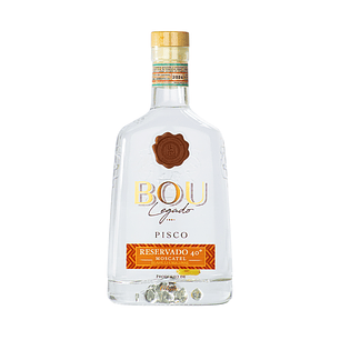 Pisco Bou Legado  40º Blanco Original Reservado