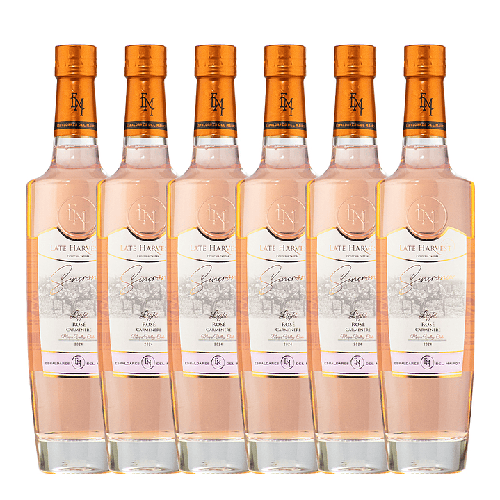 Vino Late Harvest Rosé de Carmenere Light 1