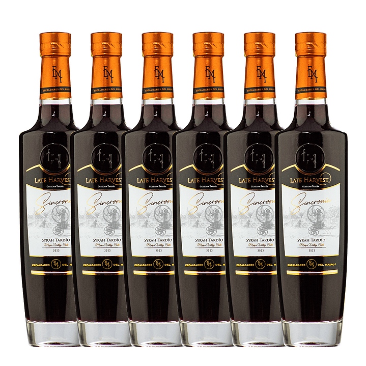 Cja X 6 Vinos Late Harvest Syrah Tardío 1