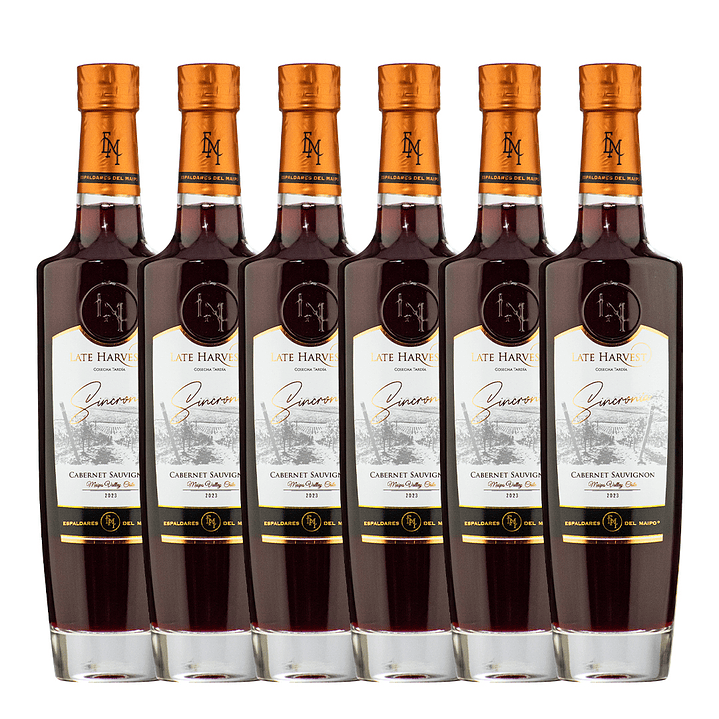 Cja X 6 Vinos Late Harvest Cabernet Sauvignon 1