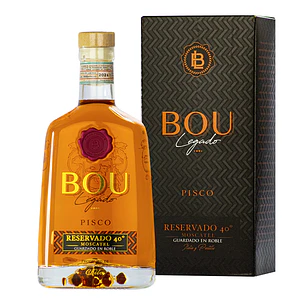  Pisco Bou Legado 40º Roble Reservado