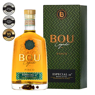 Pisco Bou Legado Especial 35º Roble