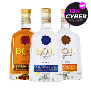 Mix 3 Piscos Reservados 40° Moscatel + Pedro Jimenez + Moscatel Roble