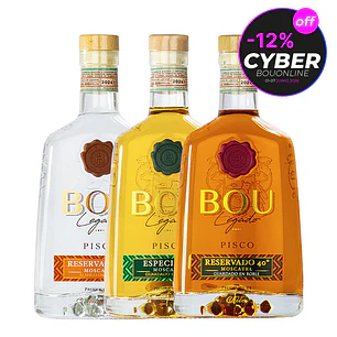 MIX 3 Pisco Bou Legado Variedades 