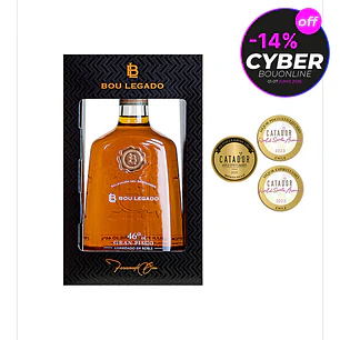 Gran Pisco Bou Legado Selección del destilador 46° premium