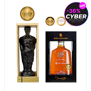 Pack Gran Pisco Bou Legado 46° y 50°