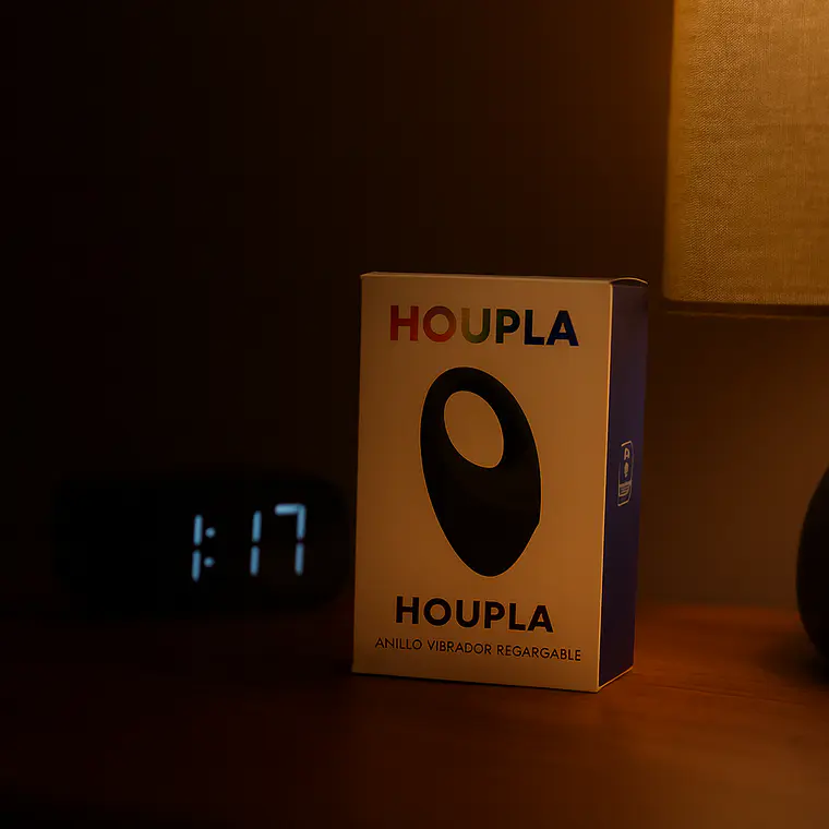 HOUPLA – Anillo Vibrador Recargable 2