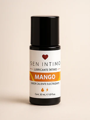Lubricante Sensorial Sabor Mango Electrizante 30 ml