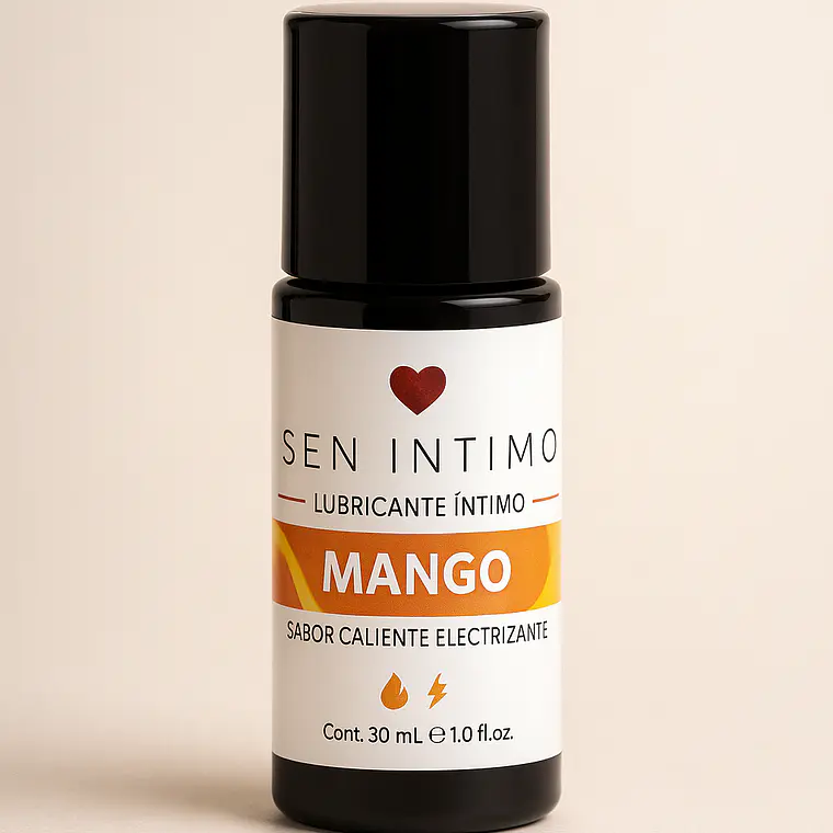 Lubricante Sensorial Sabor Mango Electrizante 30 ml 1