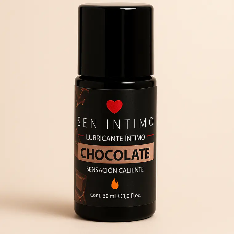 Lubricante Efecto Calor Sabor Chocolate 30 ml 1