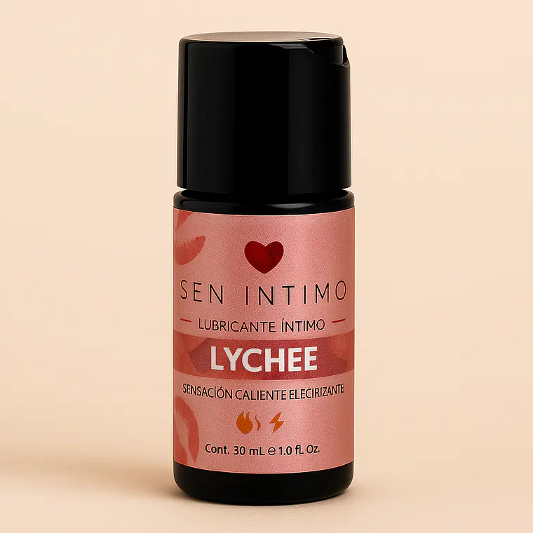 Lubricante Sensorial Sabor Lychee Electrizante 30 ml 1