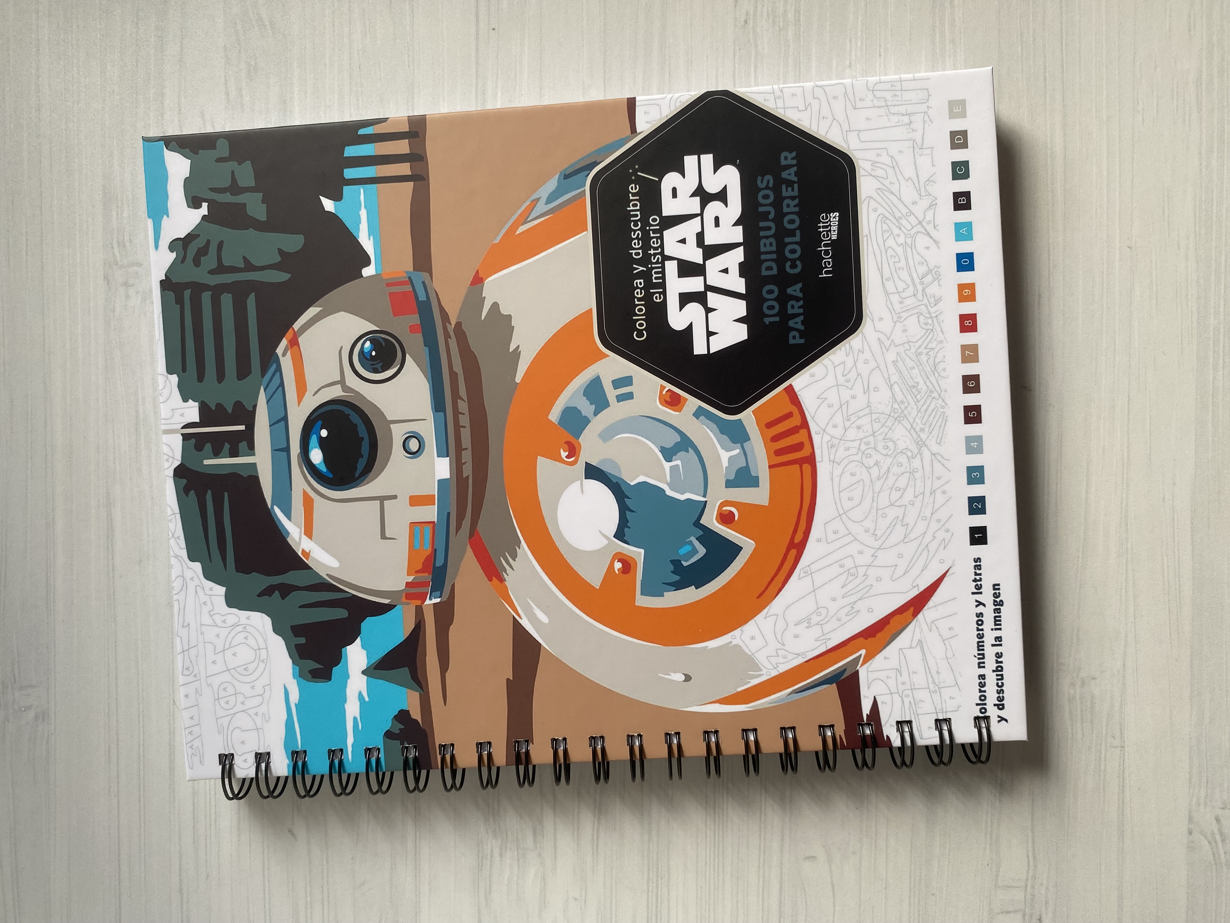 Libro para colorear "Stars Wars"