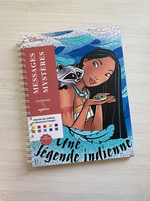 Libro para colorear "Mensajes Misteriosos" 