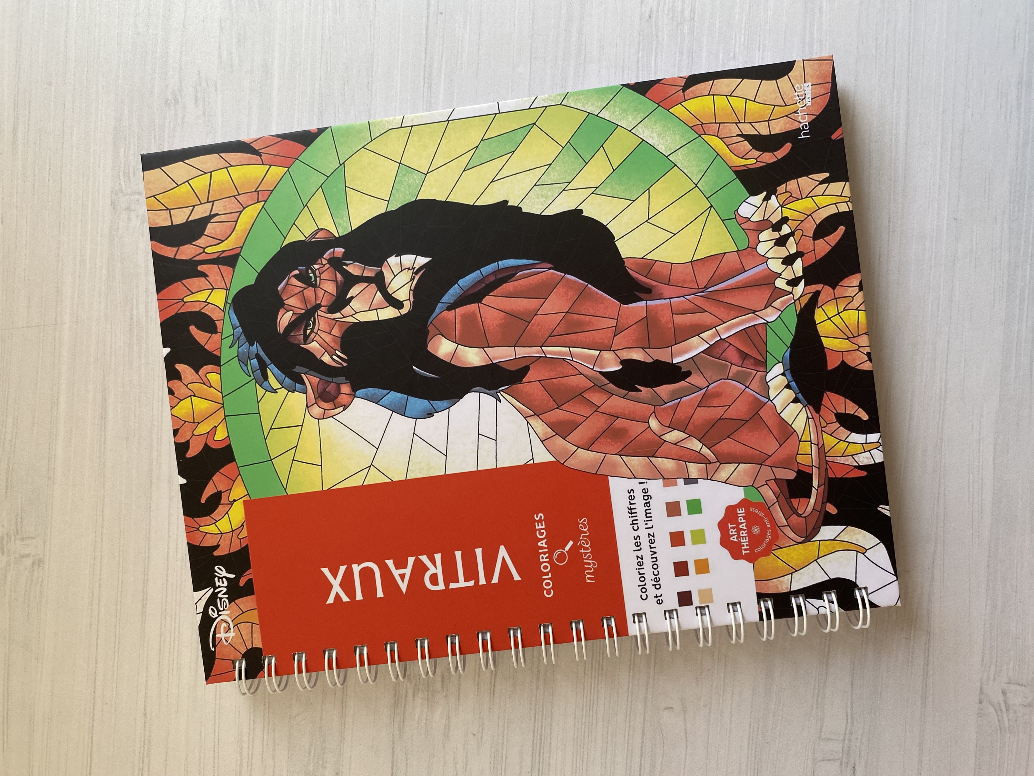 Libro para colorear "Vitrales - Vitraux"