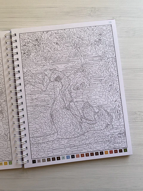 Libro para colorear "Las Estaciones - Saisons"