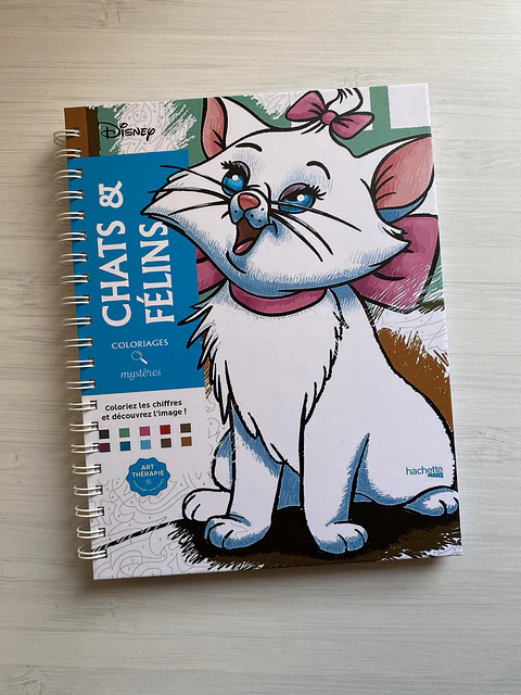 Libro para colorear “Chats & Félins" - (Gatos y Felinos)