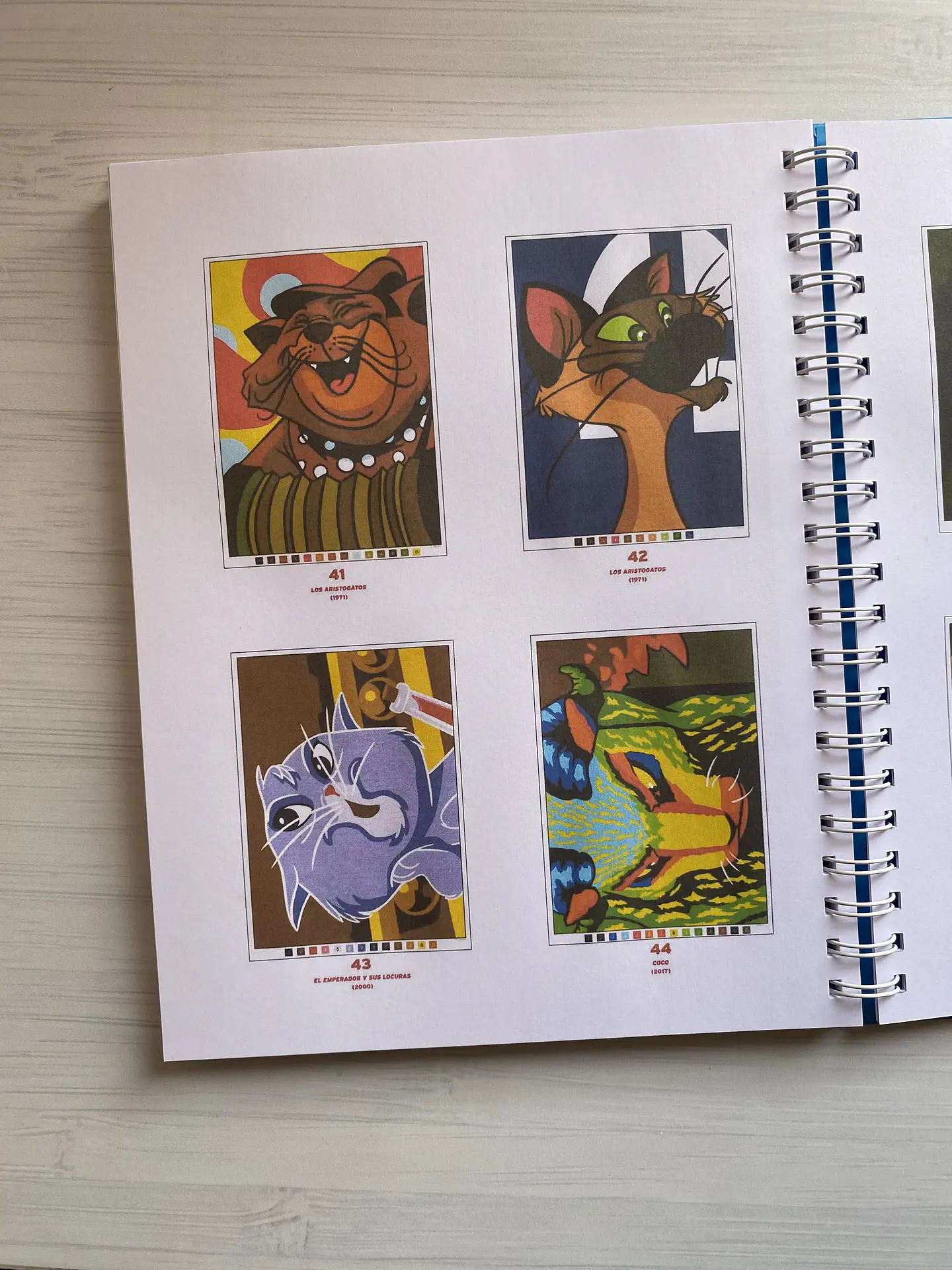 Libro para colorear “Chats & Félins