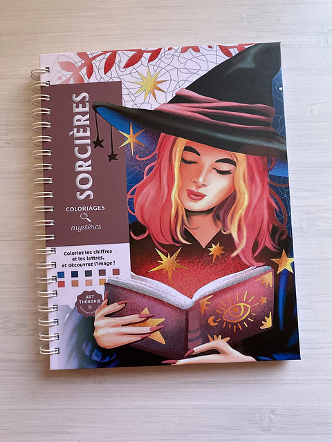 Libro para colorear “ Sorciéres (Brujas)"