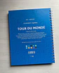Libro para colorear “ Tour du Monde -  Vuelta al Mundo
