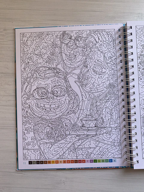 Libro para colorear "Grandes Clásicos - Tomo 10"  