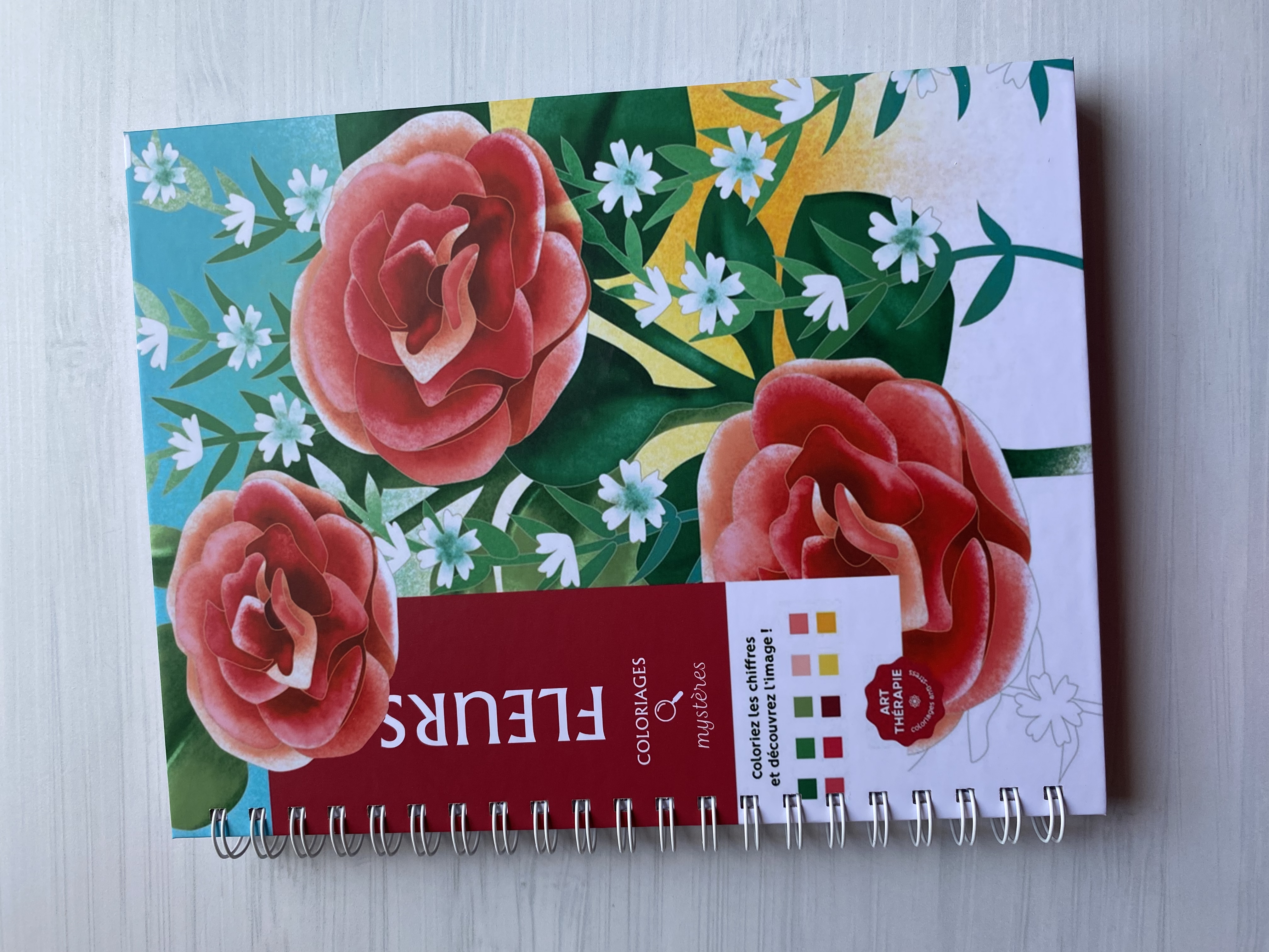 Libro para colorear "Flores 2"