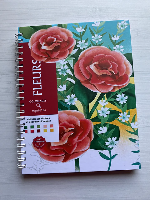 Libro para colorear "Flores 2"