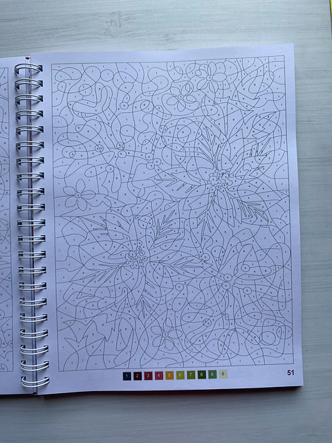 Libro para colorear "Flores 2"