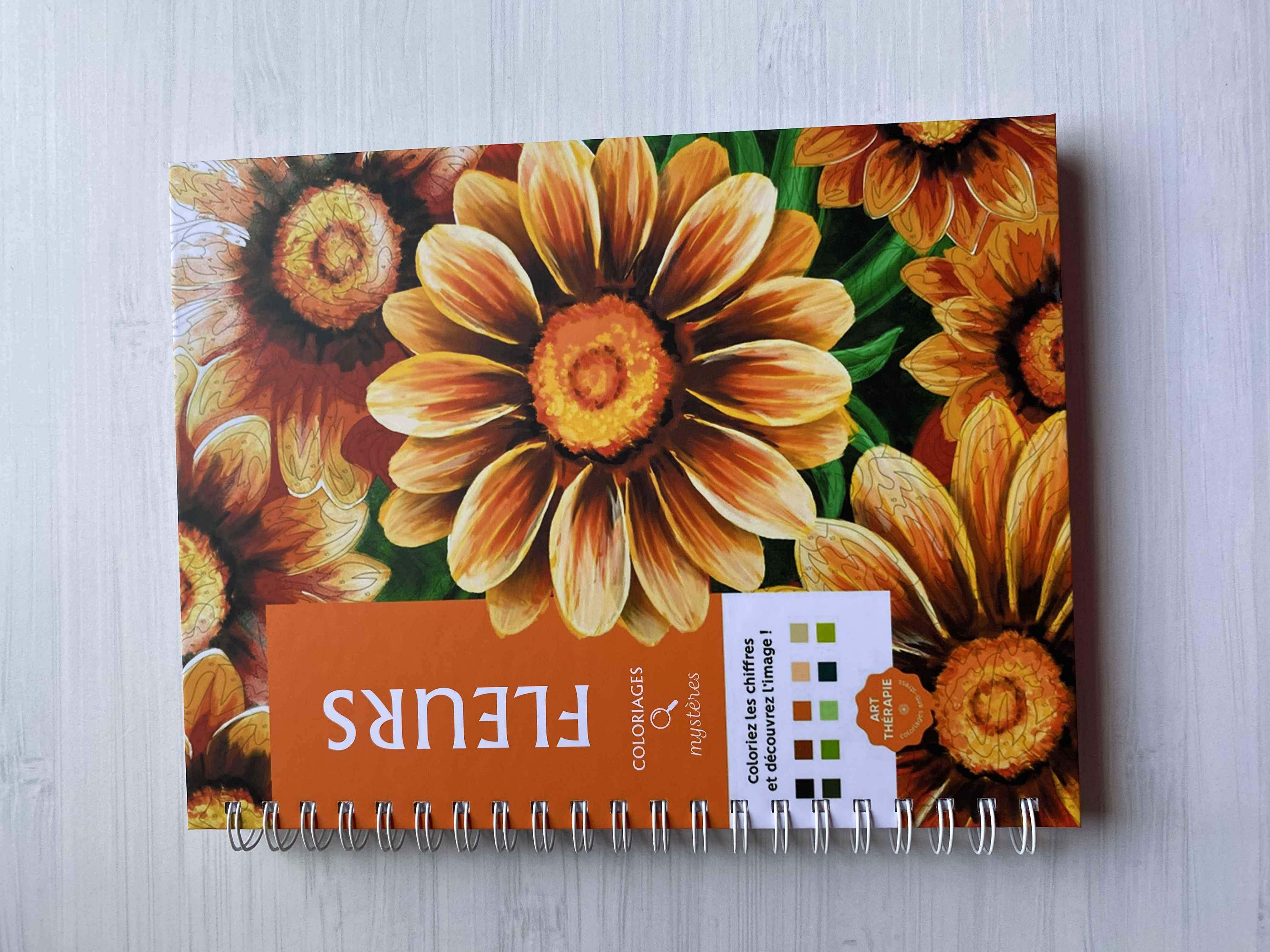 Libro para colorear "Flores"