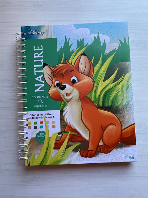 Libro para colorear "Nature - Naturaleza"