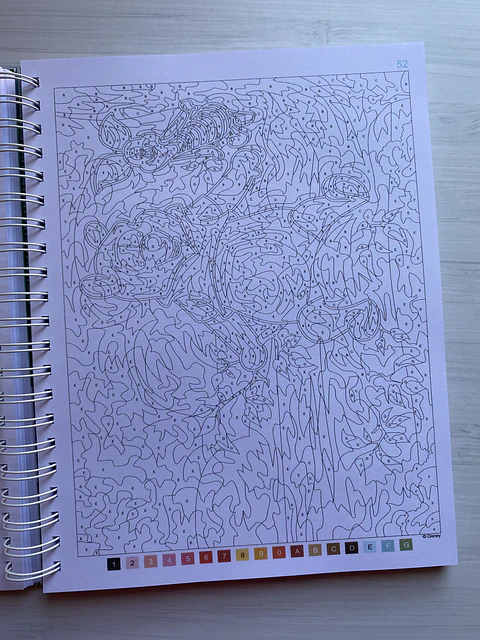 Libro para colorear "Nature - Naturaleza"