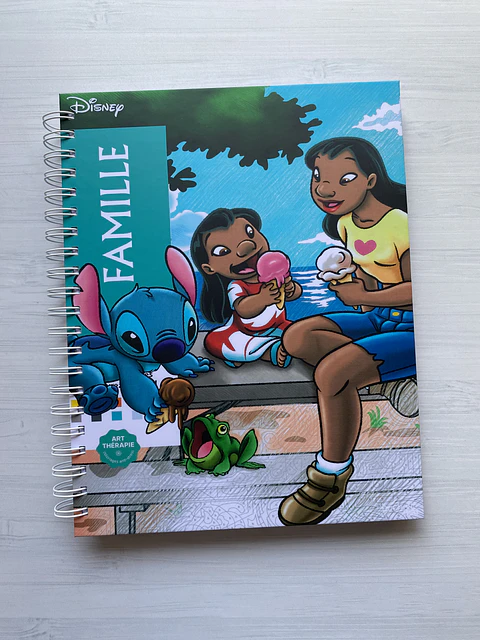Libro para colorear “Famille - Familia”