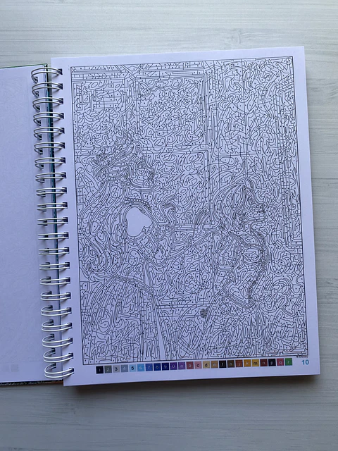 Libro para colorear “Famille - Familia”