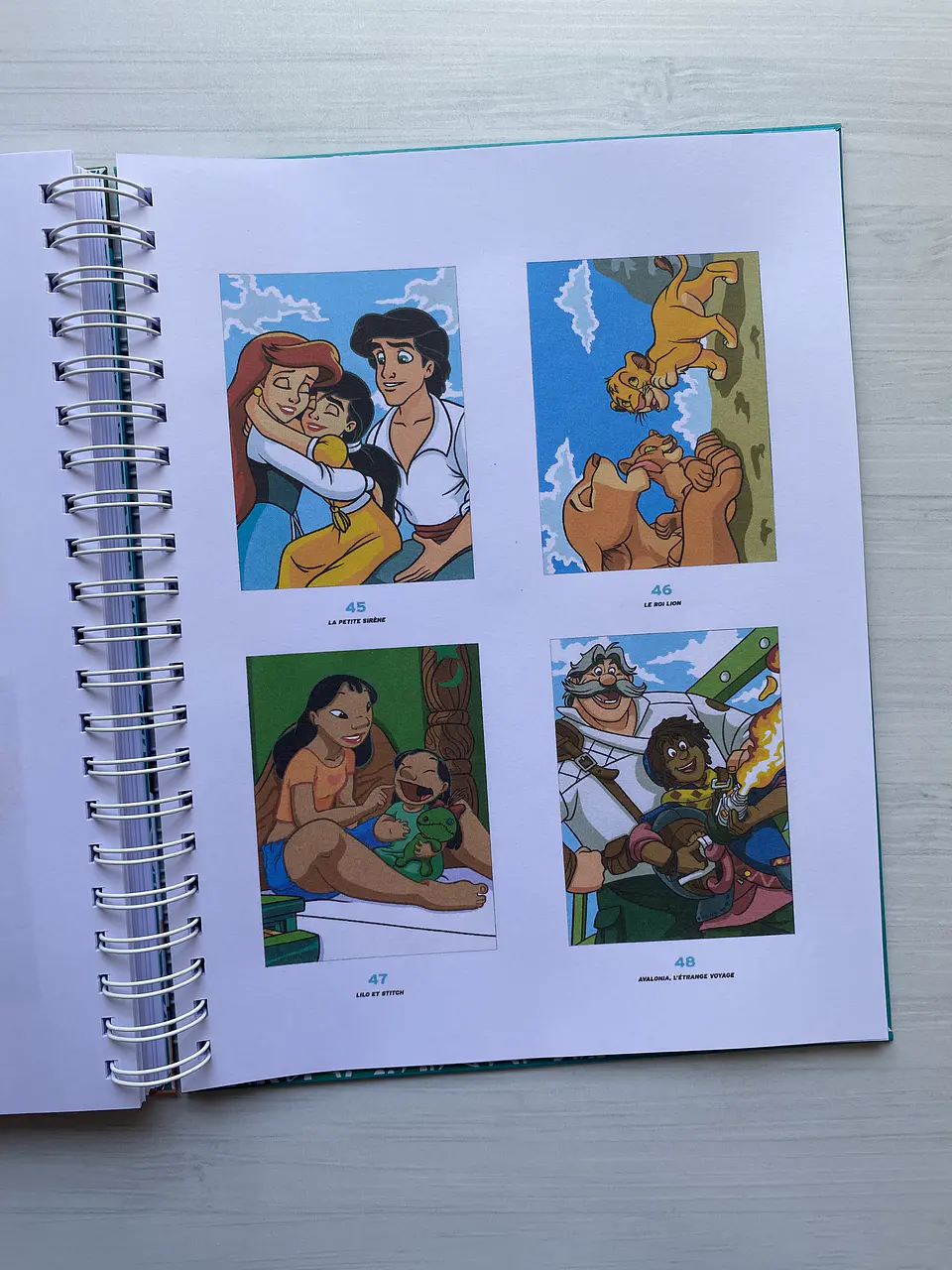 Libro para colorear “Famille - Familia” 9