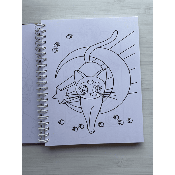 Libro para colorear “Sailor Moon” 2