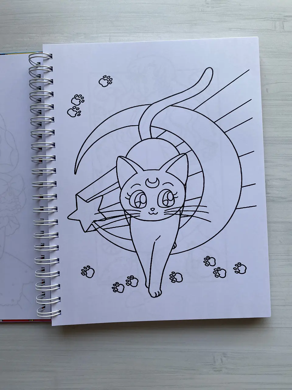 Libro para colorear “Sailor Moon” 2