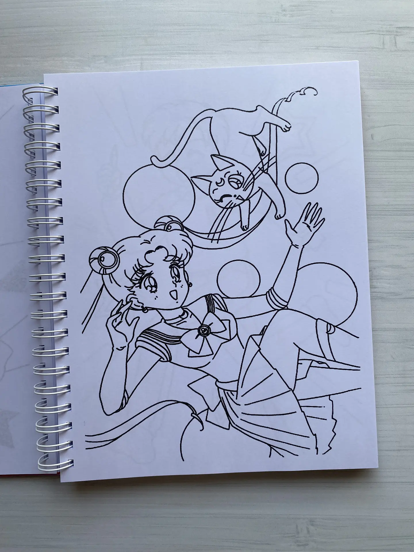Libro para colorear “Sailor Moon” 3