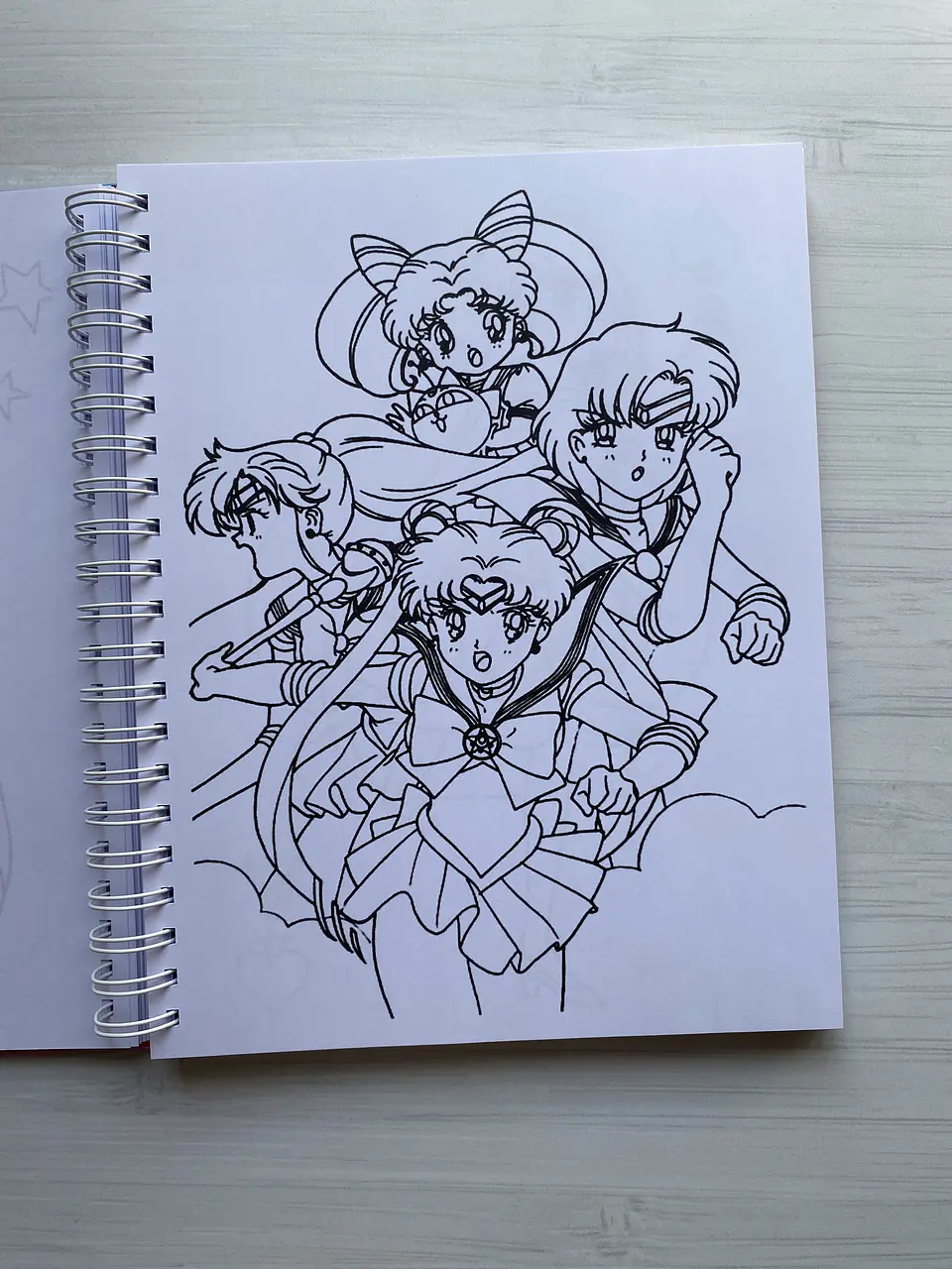 Libro para colorear “Sailor Moon” 4