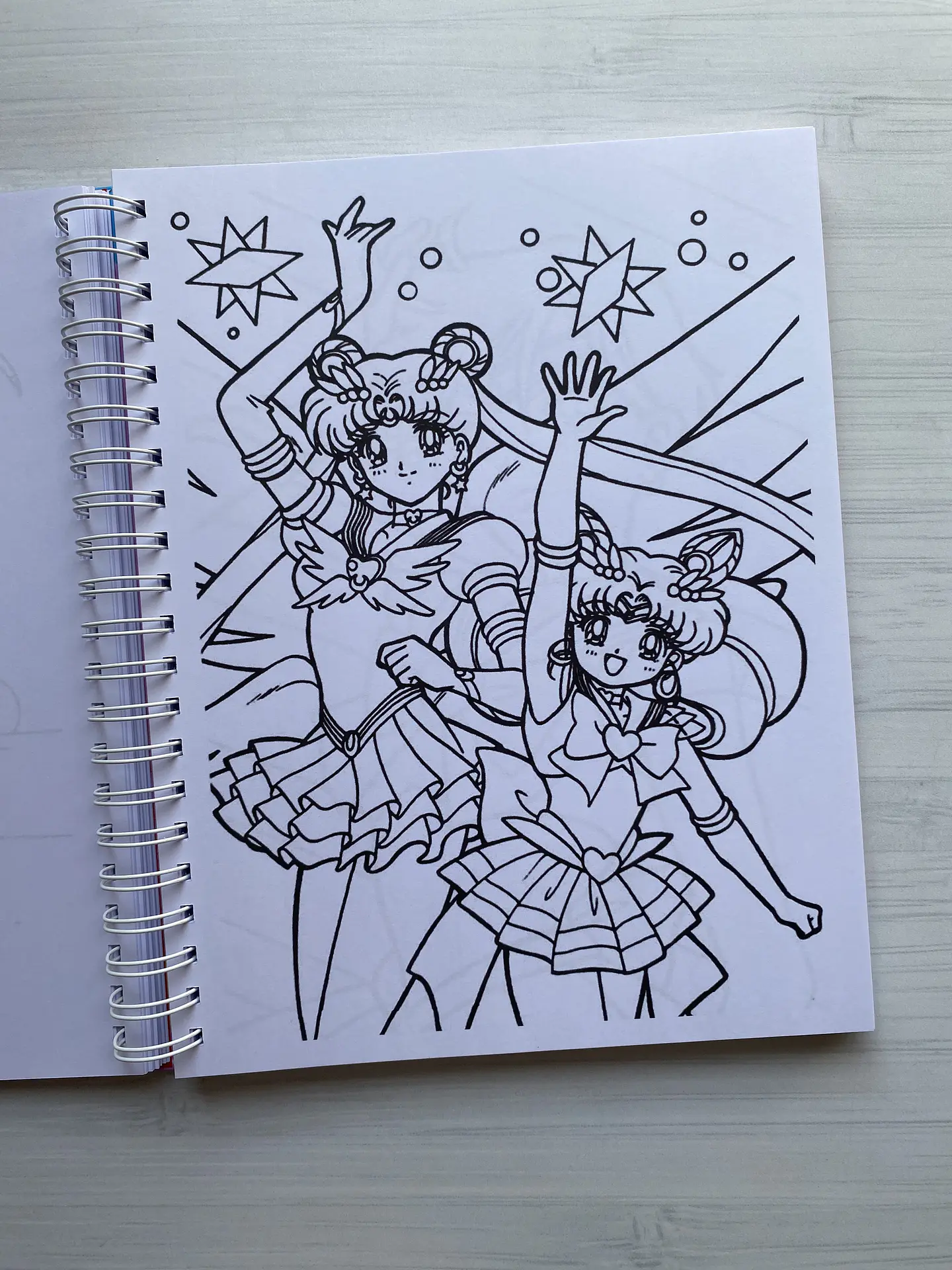 Libro para colorear “Sailor Moon” 6